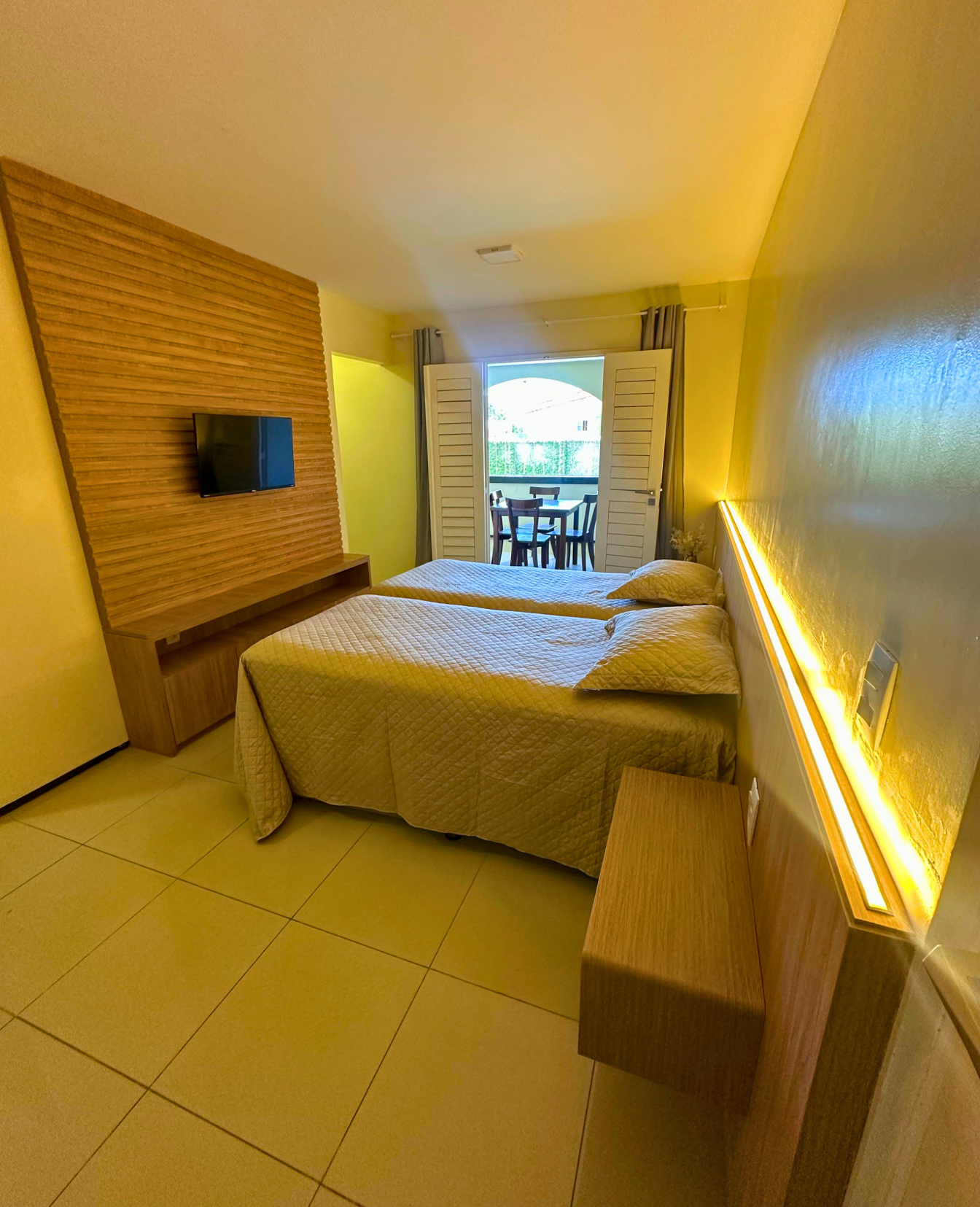 Quarto confortável da Villa Vita